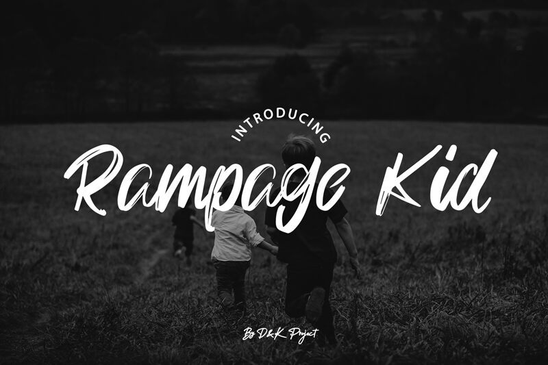 Rampage Kid الخط