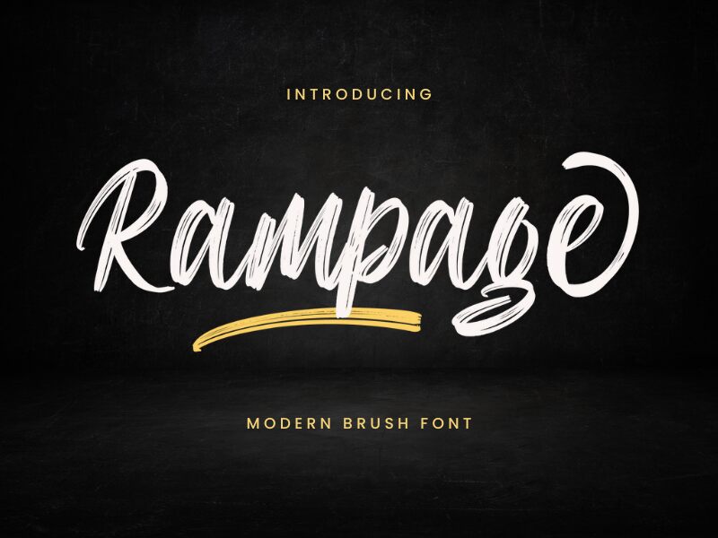 Rampage Czcionka