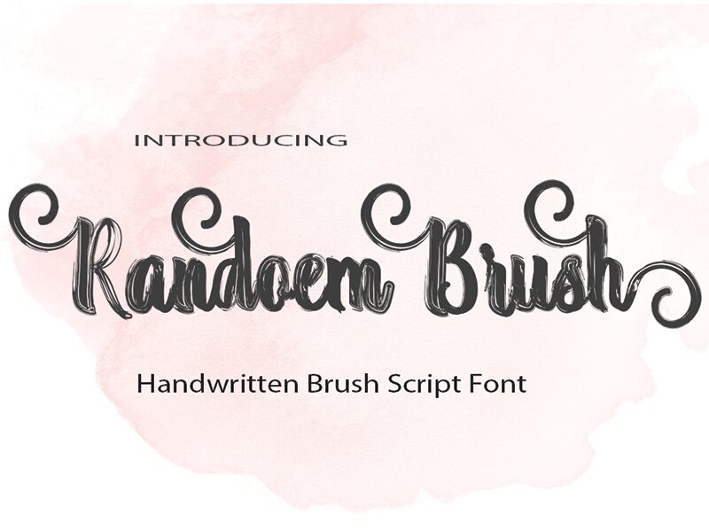 Randoem Brush الخط 