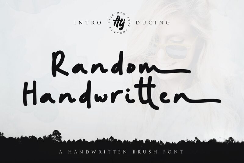 Random Handwritten Schriftart