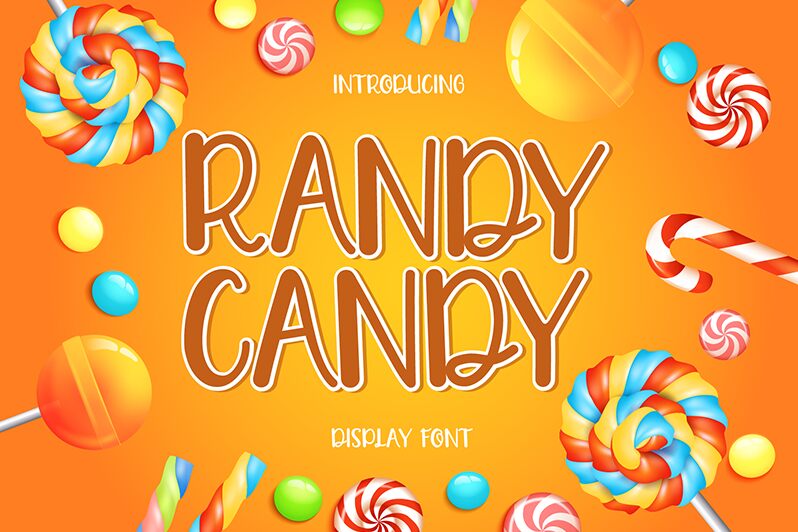 RANDY CANDY Schriftart