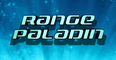 Range Paladin الخط