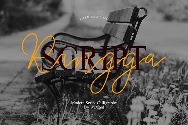 Rangga Script Schriftart