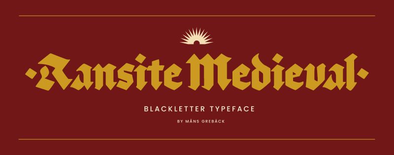 Ransite Medieval Carattere