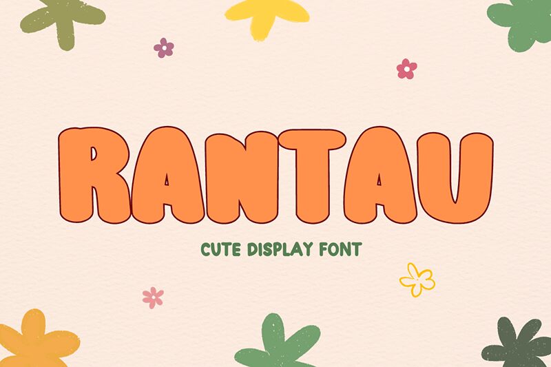 RANTAU Druh písma