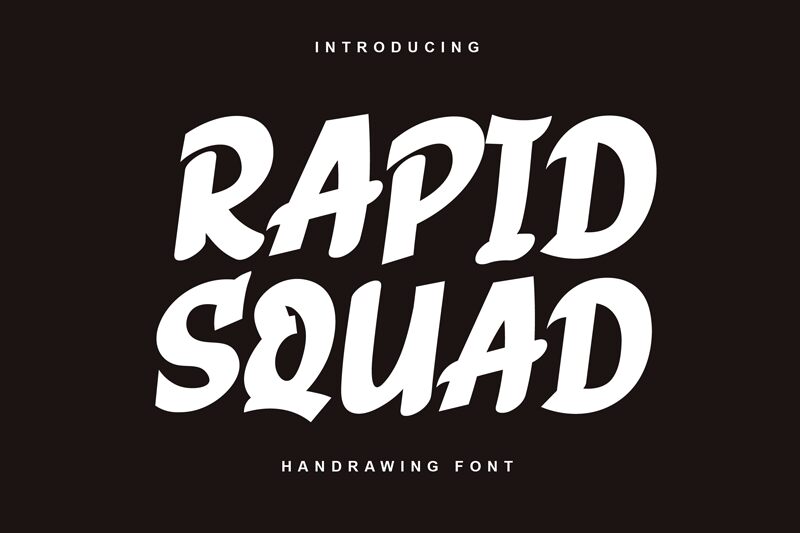 RAPID SQUAD Schriftart