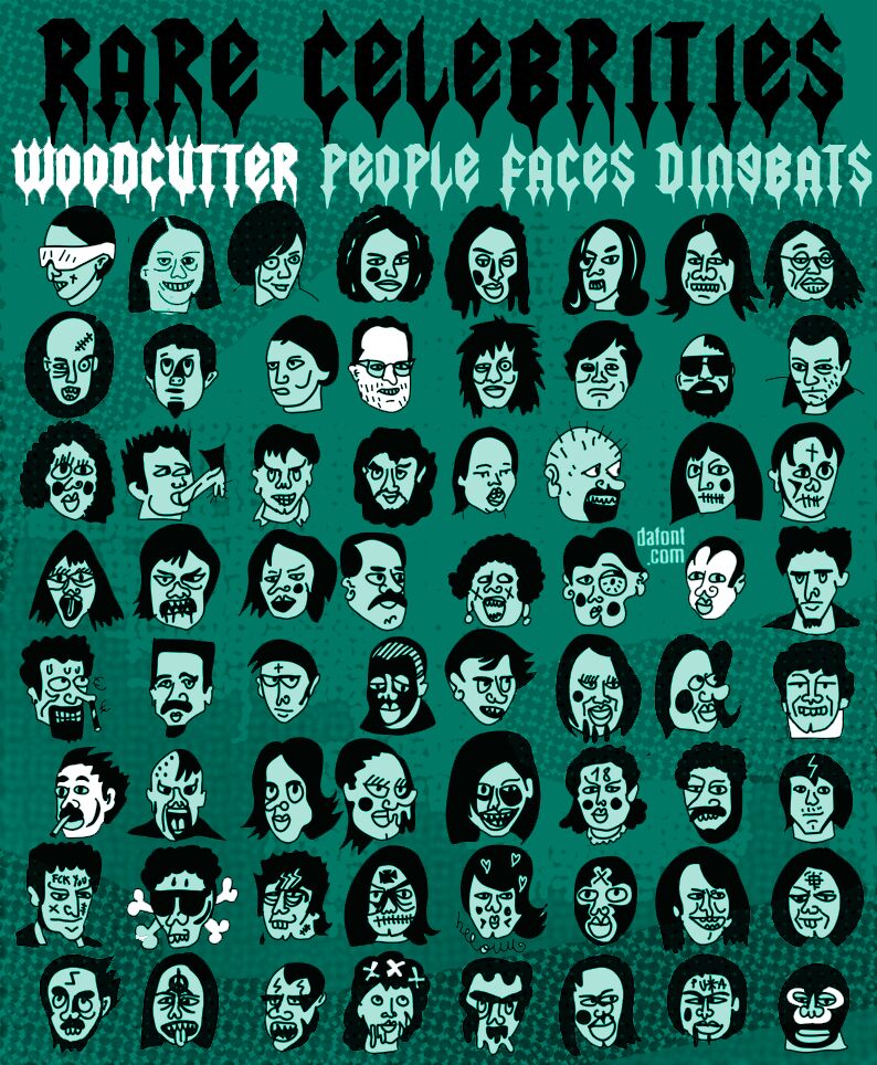 Rare Celebrities Druh písma