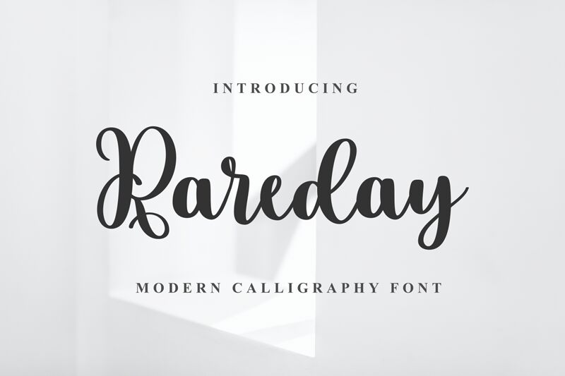 Rareday Czcionka