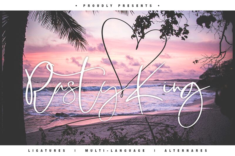 RastyKing Schriftart