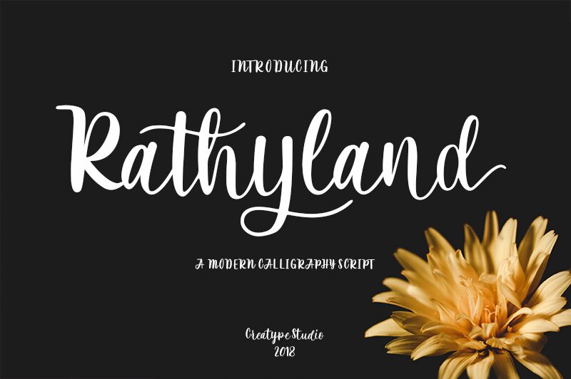 Rathyland Fonte
