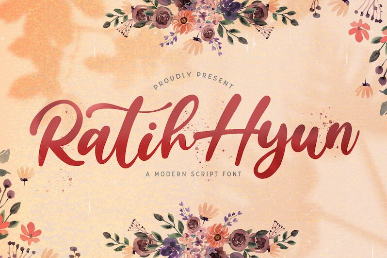Ratih Hyun Schriftart