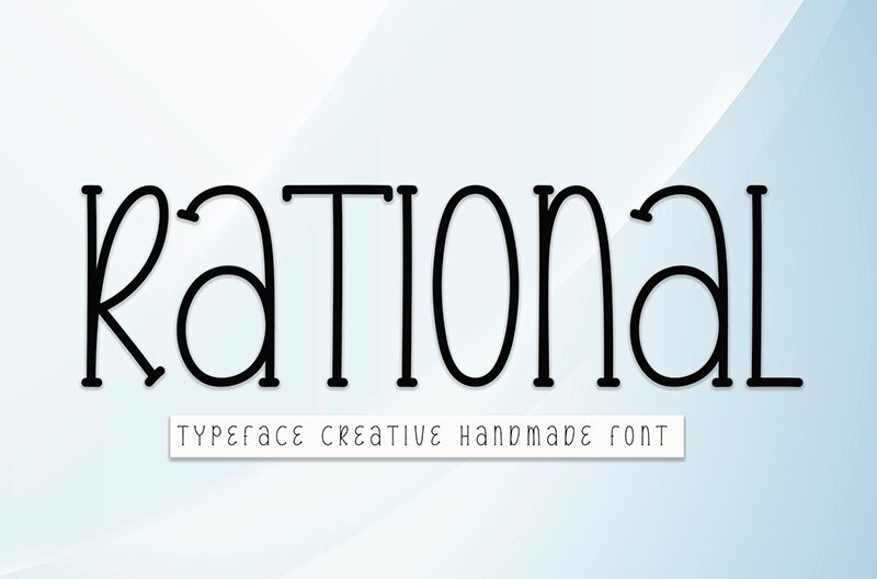 Rational Czcionka