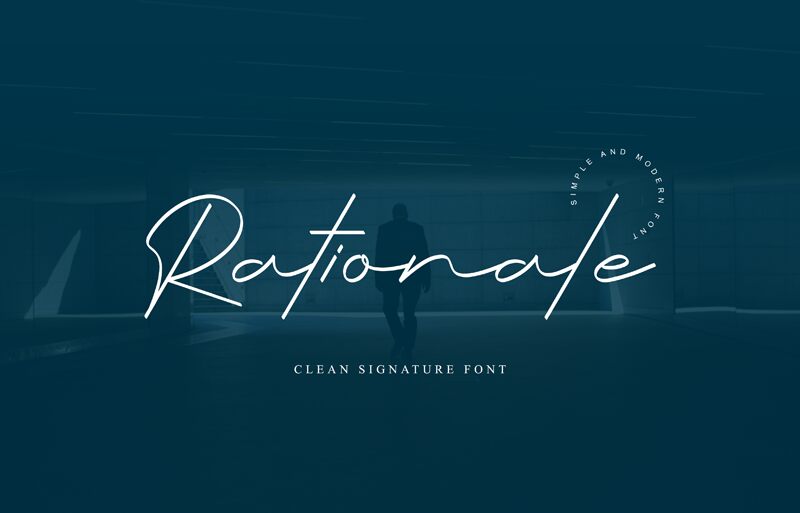 rationale 字体