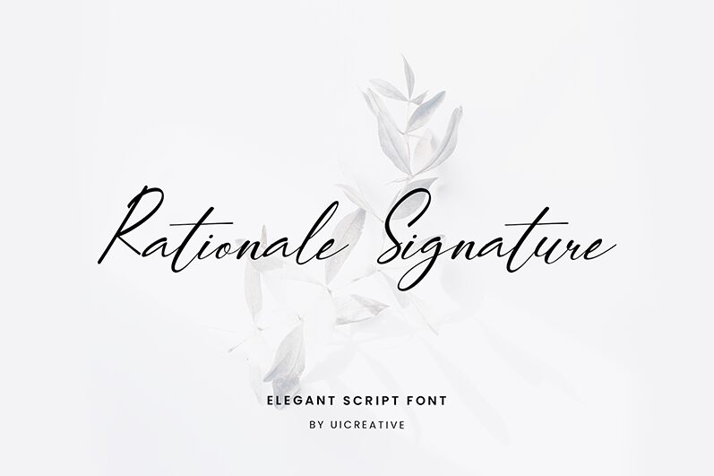 RationaleSignature Schriftart