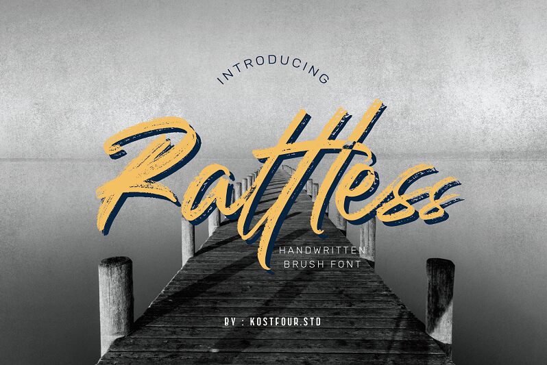Rattless フォント