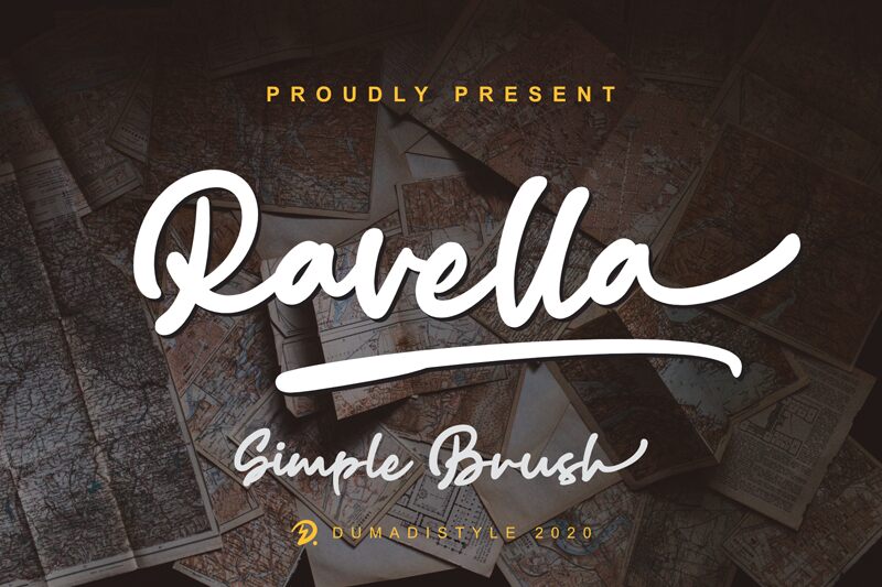 Ravella Schriftart