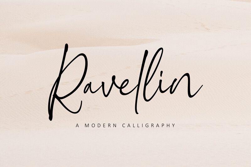 Ravellin Schriftart