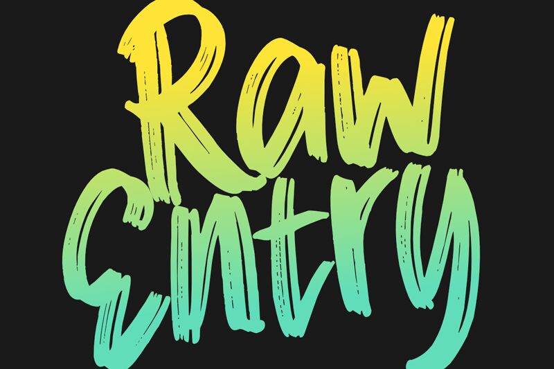 Raw Entry Czcionka