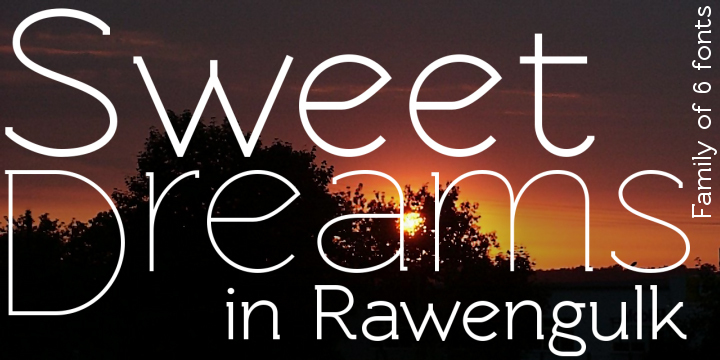 Rawengulk Czcionka