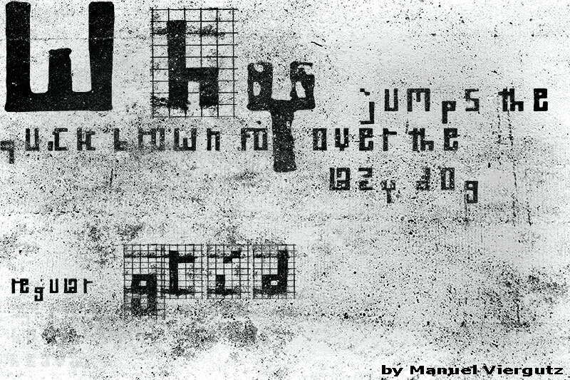 RawStreetWall Carattere