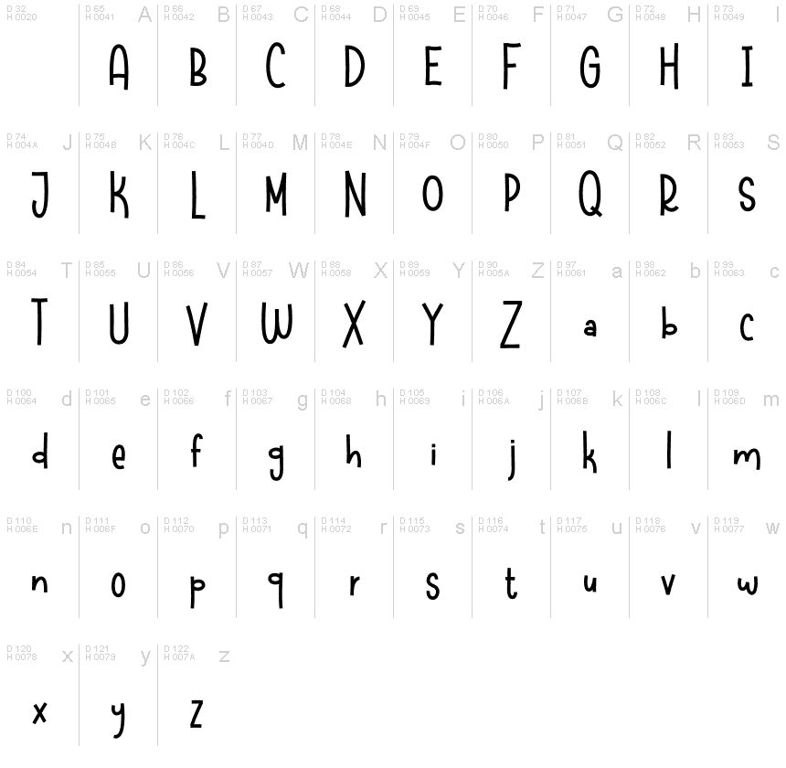 Raccoon Demo font