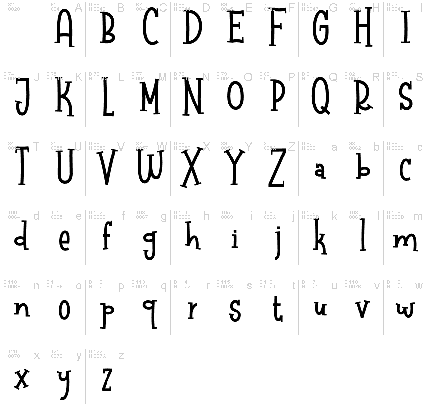 Raccoon Serif Demo font | Fonts2u.com