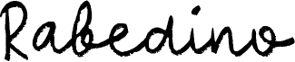 Rabedino písmo