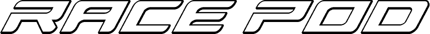 Race Pod 3D Super-Italic 字体