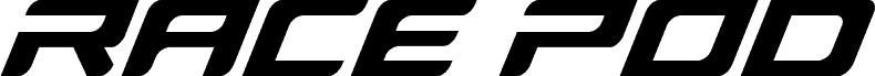 Race Pod Condensed Italic 字体