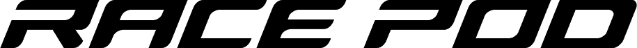 Race Pod Italic 字体