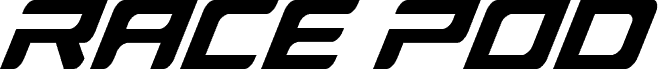 Race Pod Narrow Italic 字体