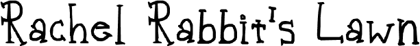 Rachel Rabbit's Lawn
