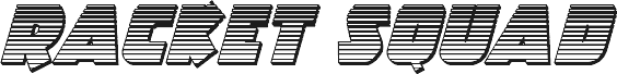 Racket Squad Chrome Italic