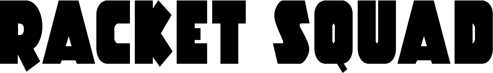 Lettering On Racket Word Racket Squad Condensed font | Fonts2u.com