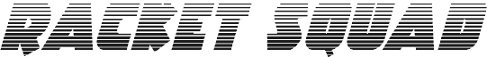 Racket Squad Gradient Italic