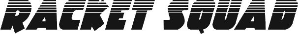 Racket Squad Halftone Italic