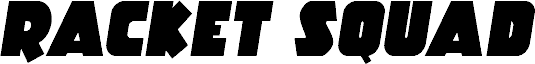 Racket Squad Semi-Italic