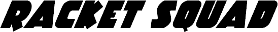 Racket Squad Super-Italic