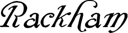 Rackham Italic