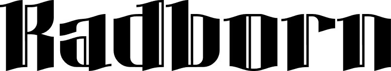 Radborn Radborn-Regular font