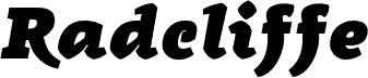 Radcliffe Display Heavy Italic