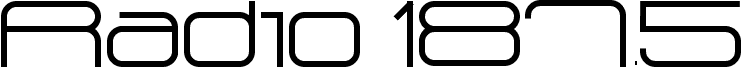 Radio 187.5 Bold
