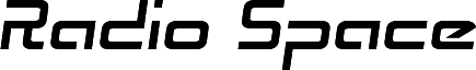 Radio Space Semi-Italic