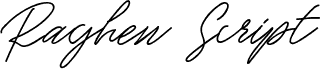 Raghen Script Regular