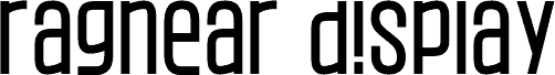 Ragnear Display Bold