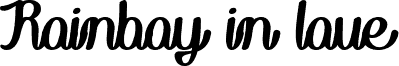 Rainboy in love
