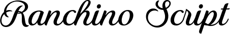 Ranchino Script PERSONAL USE Regular