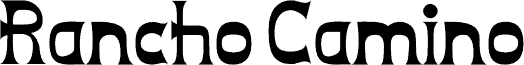 Rancho Camino carattere