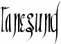 Preview of the Ranegund font