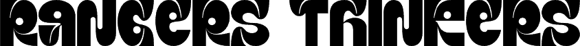 Rangers Thinkers Demo Bold font